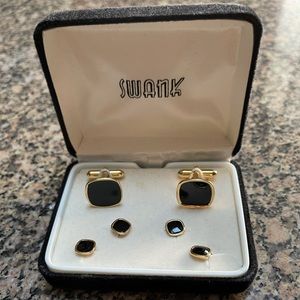 Cufflink stud set
